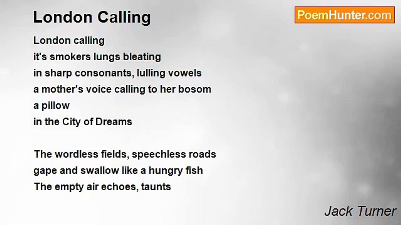 Jack Turner - London Calling