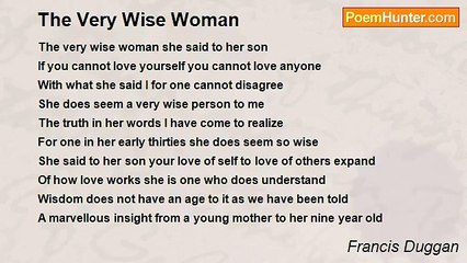 Francis Duggan - The Very Wise Woman