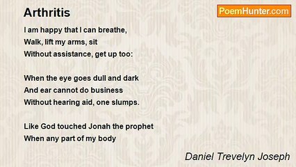 Daniel Trevelyn Joseph - Arthritis