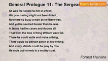 Forrest Hainline - General Prologue 11: The Sergeant of the Law- Geoffrey Chaucer (Forrest Hainline's Minimalist Translation)