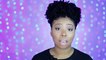 Flat Iron and Blow Out on Natural Hair | How To Without Heat Damage