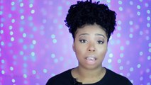 Flat Iron and Blow Out on Natural Hair | How To Without Heat Damage