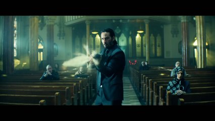 Keanu Reeves, Adrianne Palicki in 'John Wick' Trailer