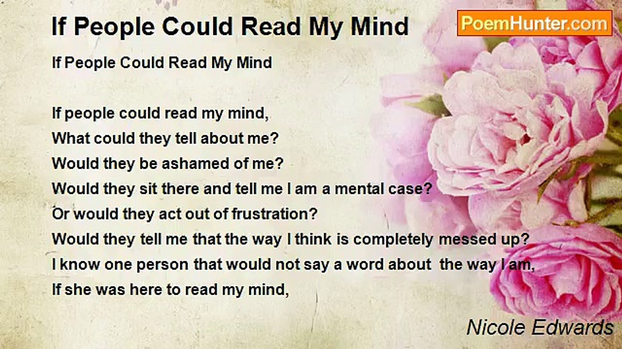Nicole Edwards - If People Could Read My Mind