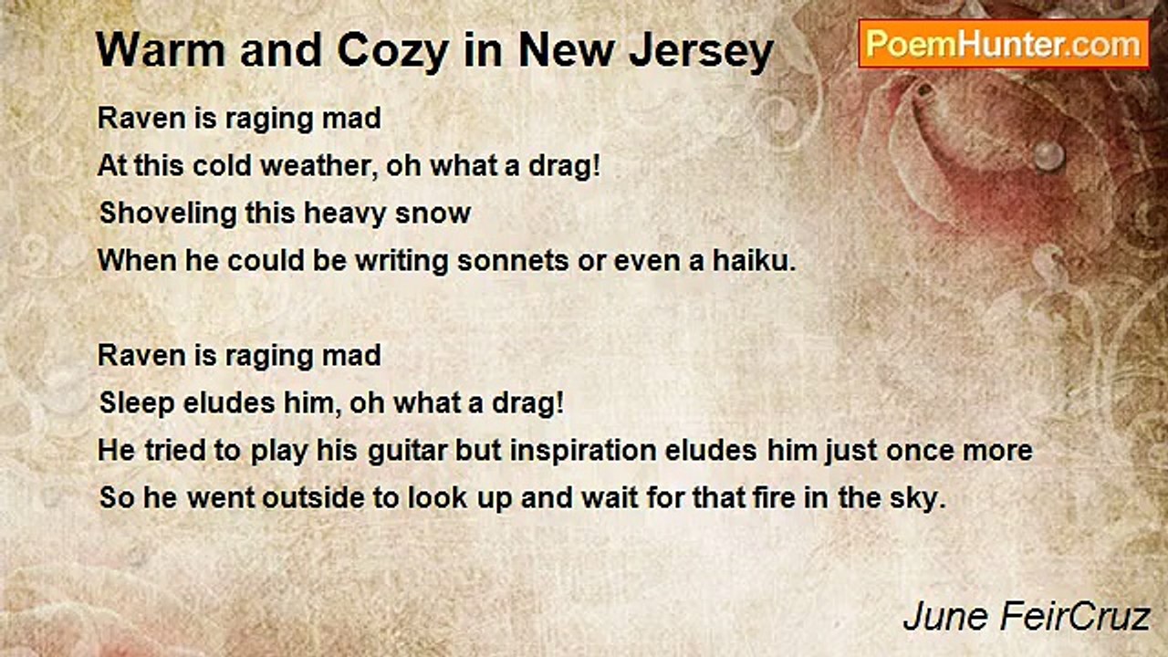 June FeirCruz - Warm and Cozy in New Jersey