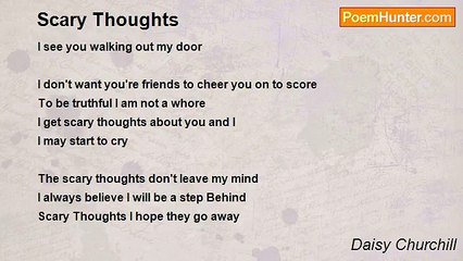 Daisy Churchill - Scary Thoughts