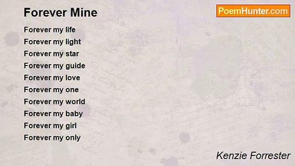 Kenzie Forrester - Forever Mine