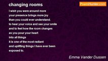 Emma Vander Dussen - changing rooms
