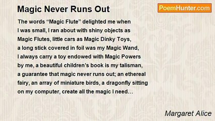 Margaret Alice - Magic Never Runs Out
