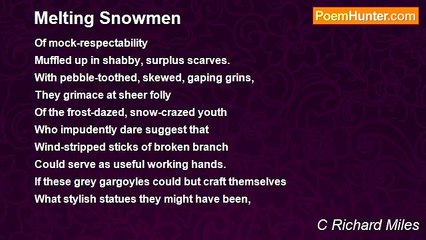 C Richard Miles - Melting Snowmen