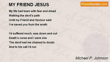 Michael P. Johnson - MY FRIEND JESUS