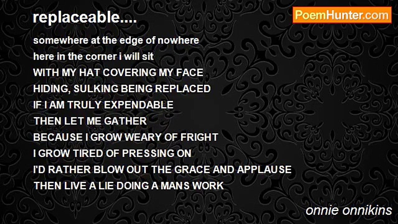 onnie onnikins - replaceable....