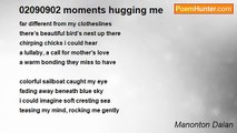 Manonton Dalan - 02090902 moments hugging me