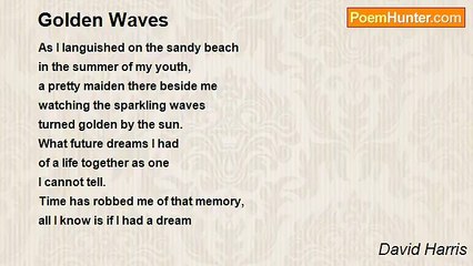 David Harris - Golden Waves