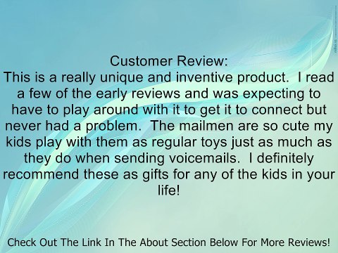 Toymail WIFI Walkie-Talkie - Rochester the Raccoon Mailman - iPhone & Android Messaging Animal Toy