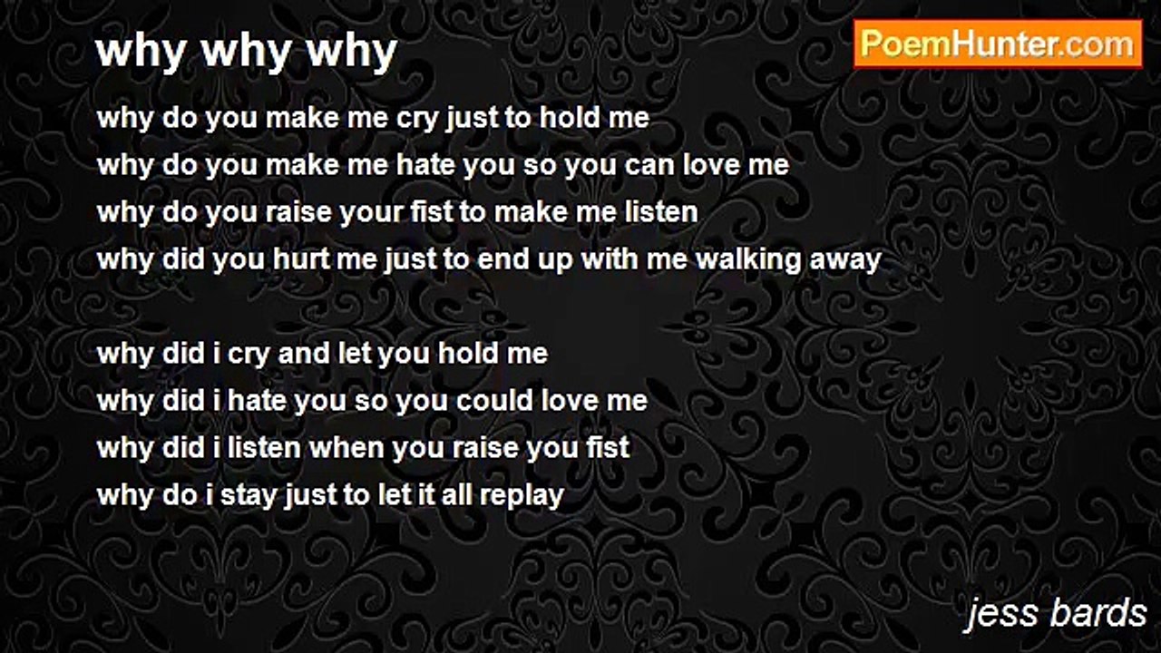 jess bards - why why why