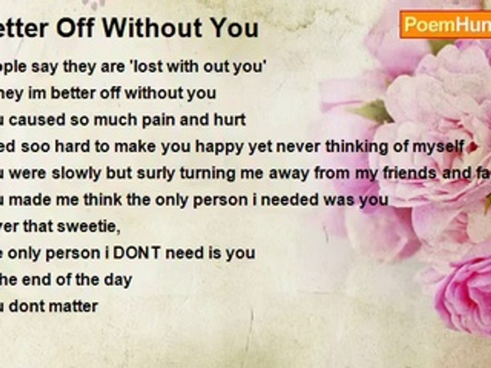 lady luv - Better Off Without You