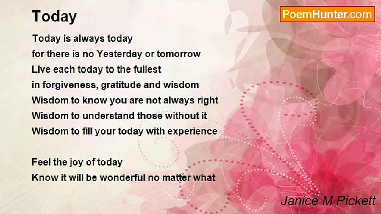Janice M Pickett - Today