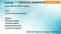 Rommel Mark Dominguez Marchan - society ***** PAYATAS DUMPSITE OVERNIGHT