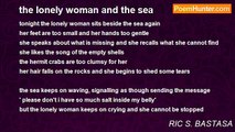 RIC S. BASTASA - the lonely woman and the sea