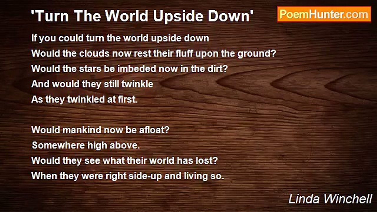 Linda Winchell - 'Turn The World Upside Down'