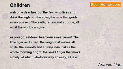 Antonio Liao - Children