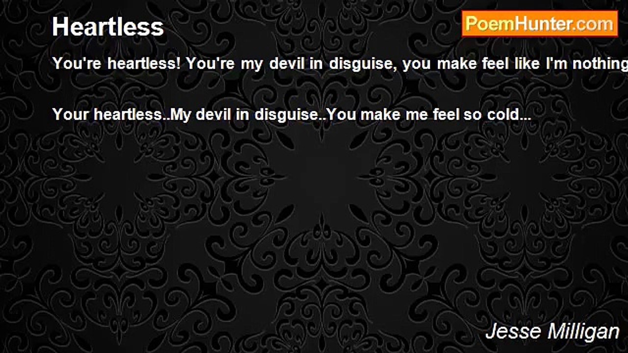 Jesse Milligan - Heartless
