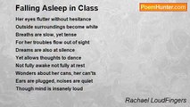 Rachael LoudFingers - Falling Asleep in Class