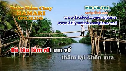 [karaoke nhac song] CAY CAU DUA