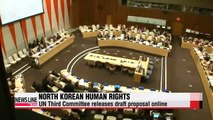 UN Third Committee releases North Korean human rights draft proposal online
