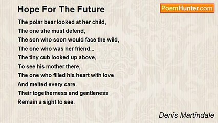 Denis Martindale - Hope For The Future