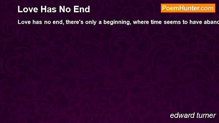 edward turner - Love Has No End