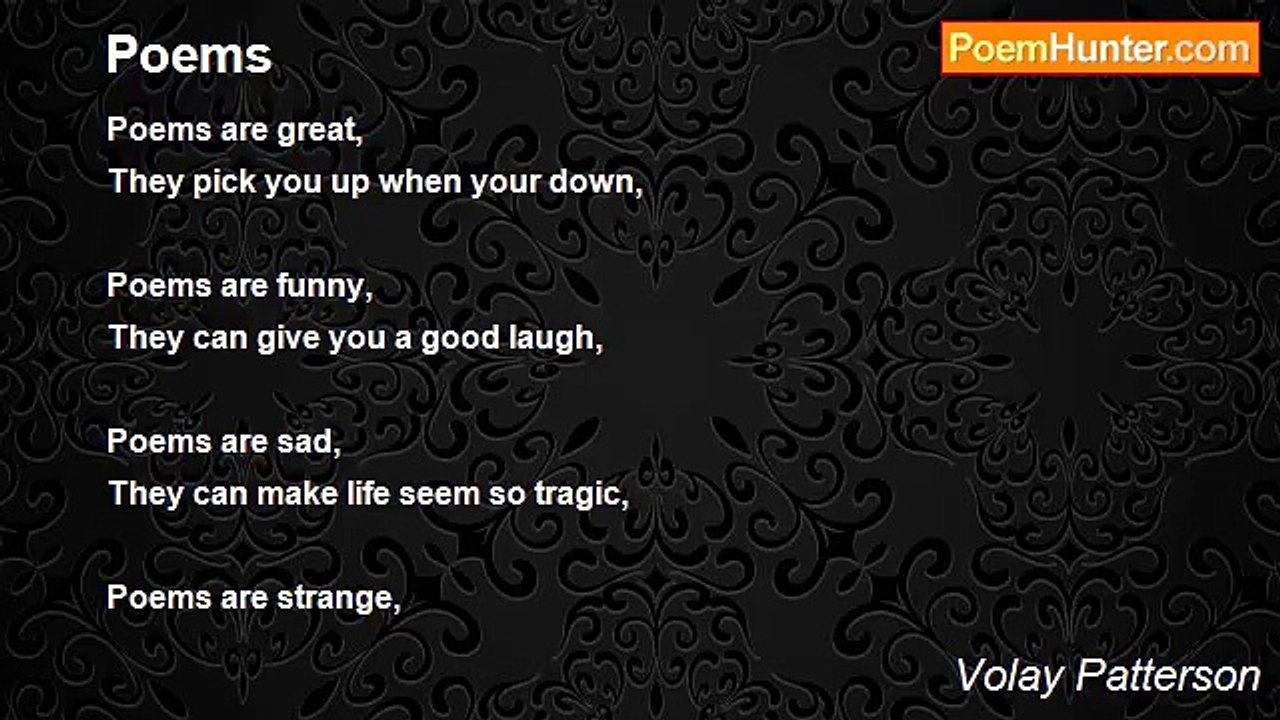 Volay Patterson - Poems