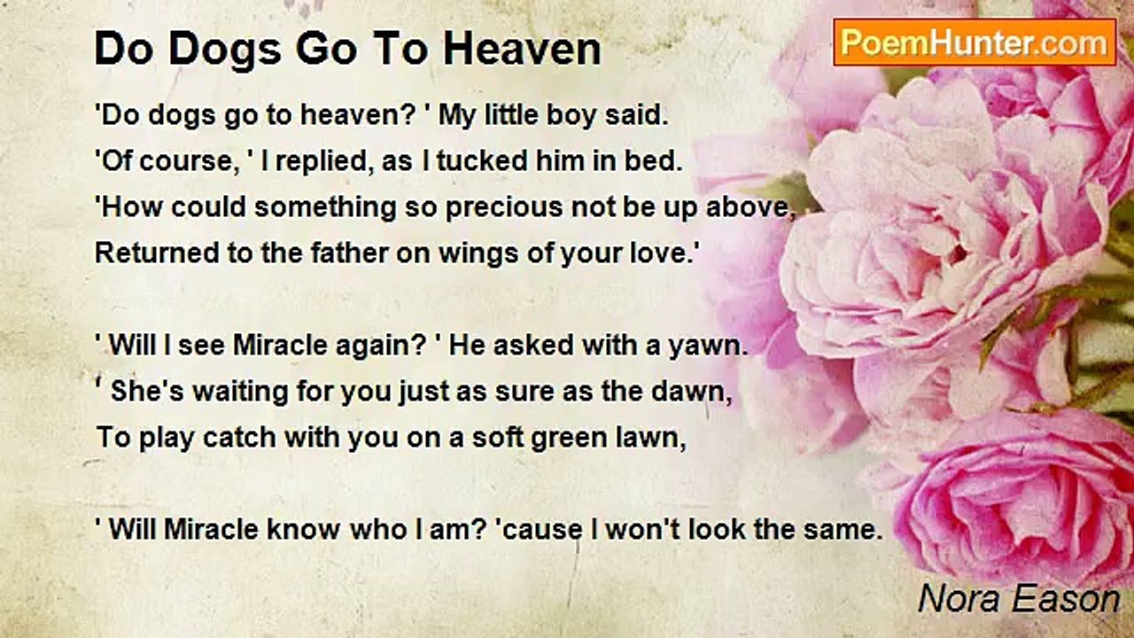 Nora Eason - Do Dogs Go To Heaven