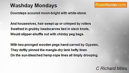 C Richard Miles - Washday Mondays