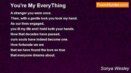 Sonya Wesley - You're My EveryThing