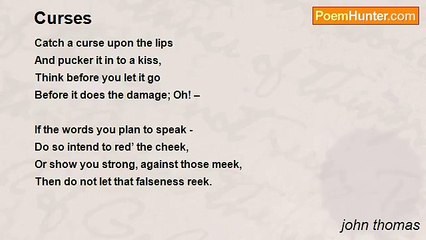 john thomas - Curses