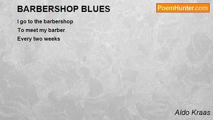 Aldo Kraas - BARBERSHOP BLUES