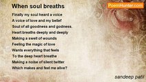 sandeep patil - When soul breaths