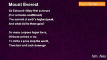 Hm. Nes - Mount Everest