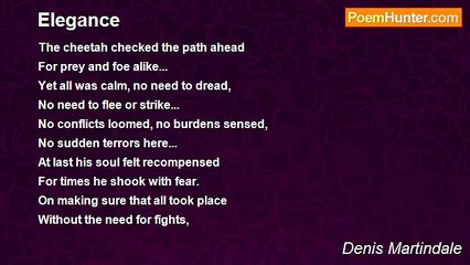 Denis Martindale - Elegance