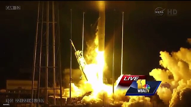NASA Antares Rocket Explosion Reporter