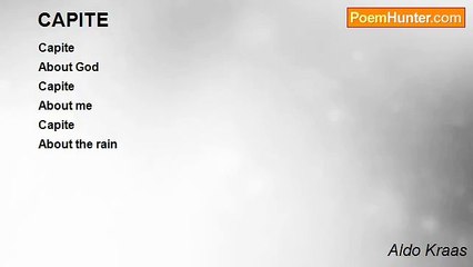 Aldo Kraas - CAPITE