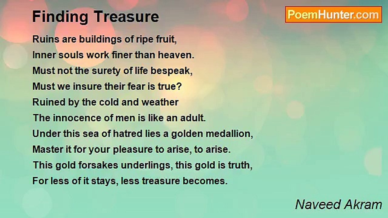 Naveed Akram - Finding Treasure