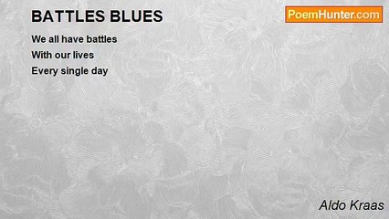 Aldo Kraas - BATTLES BLUES