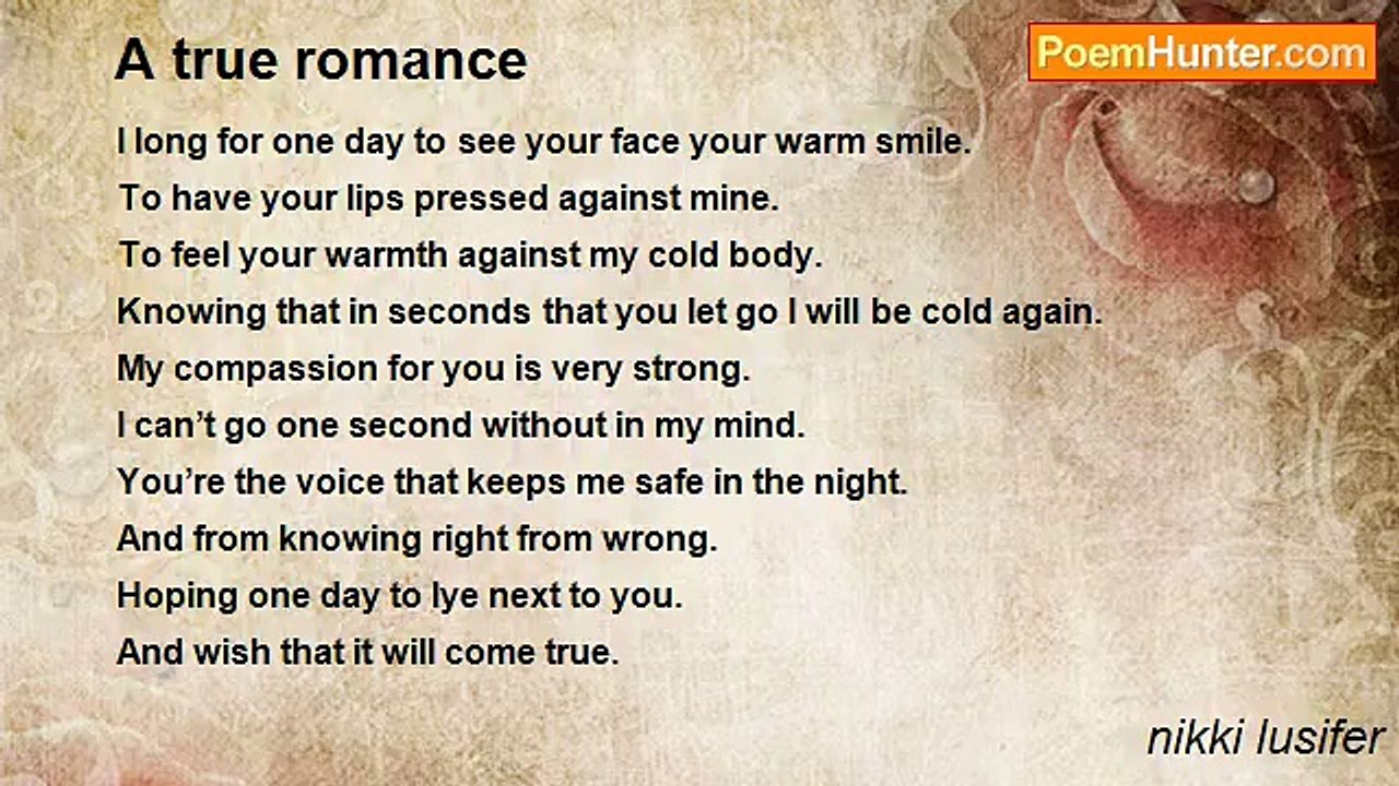 nikki lusifer - A true romance