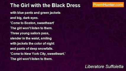 Liberatore Suffoletta - The Girl with the Black Dress