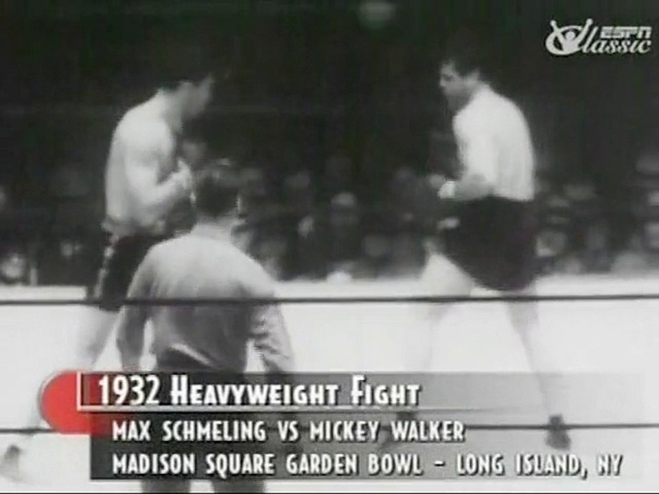 Max Schmeling vs Mickey Walker  1932-09-26