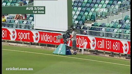 Tremendous Timing And Power By Non Other Then Matthew Hayden  400 In An Inning