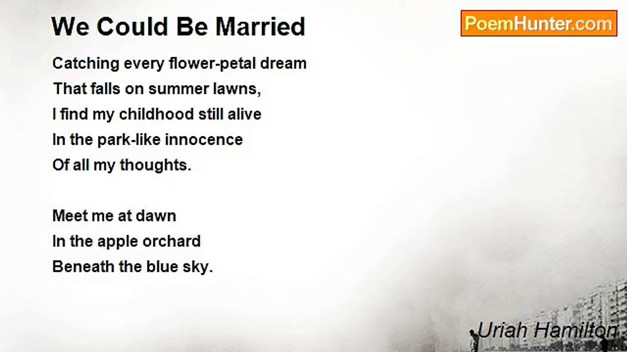Uriah Hamilton - We Could Be Married